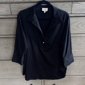 Tuckernuck Black Button Down Shirt